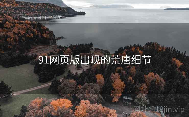 91网页版出现的荒唐细节