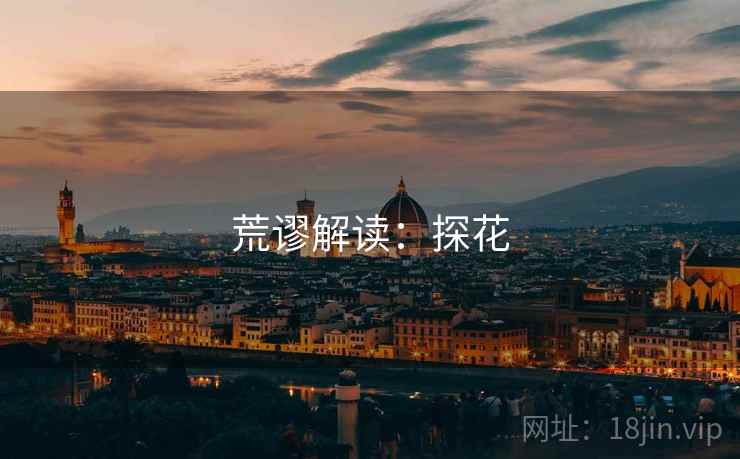 荒谬解读：探花