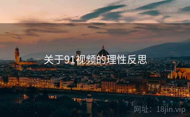 关于91视频的理性反思